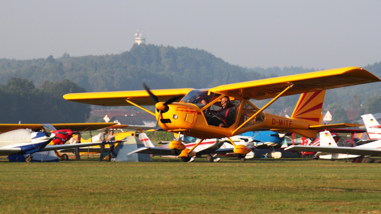 Flugzeug selber fliegen in Tannheim